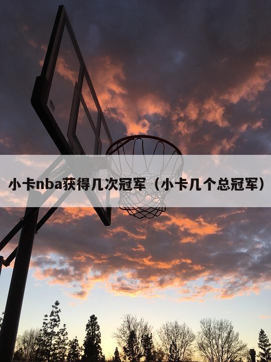 小卡nba获得几次冠军（小卡几个总冠军）