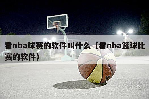 看nba球赛的软件叫什么（看nba篮球比赛的软件）