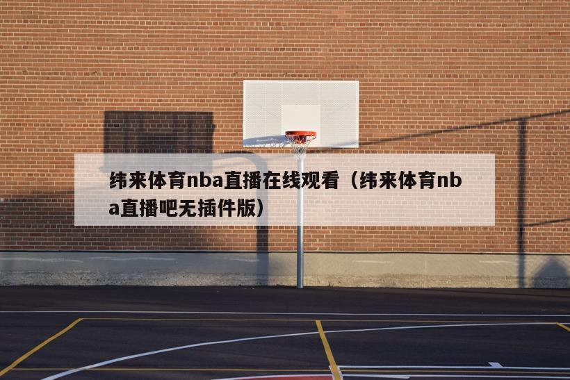 纬来体育nba直播在线观看（纬来体育nba直播吧无插件版）